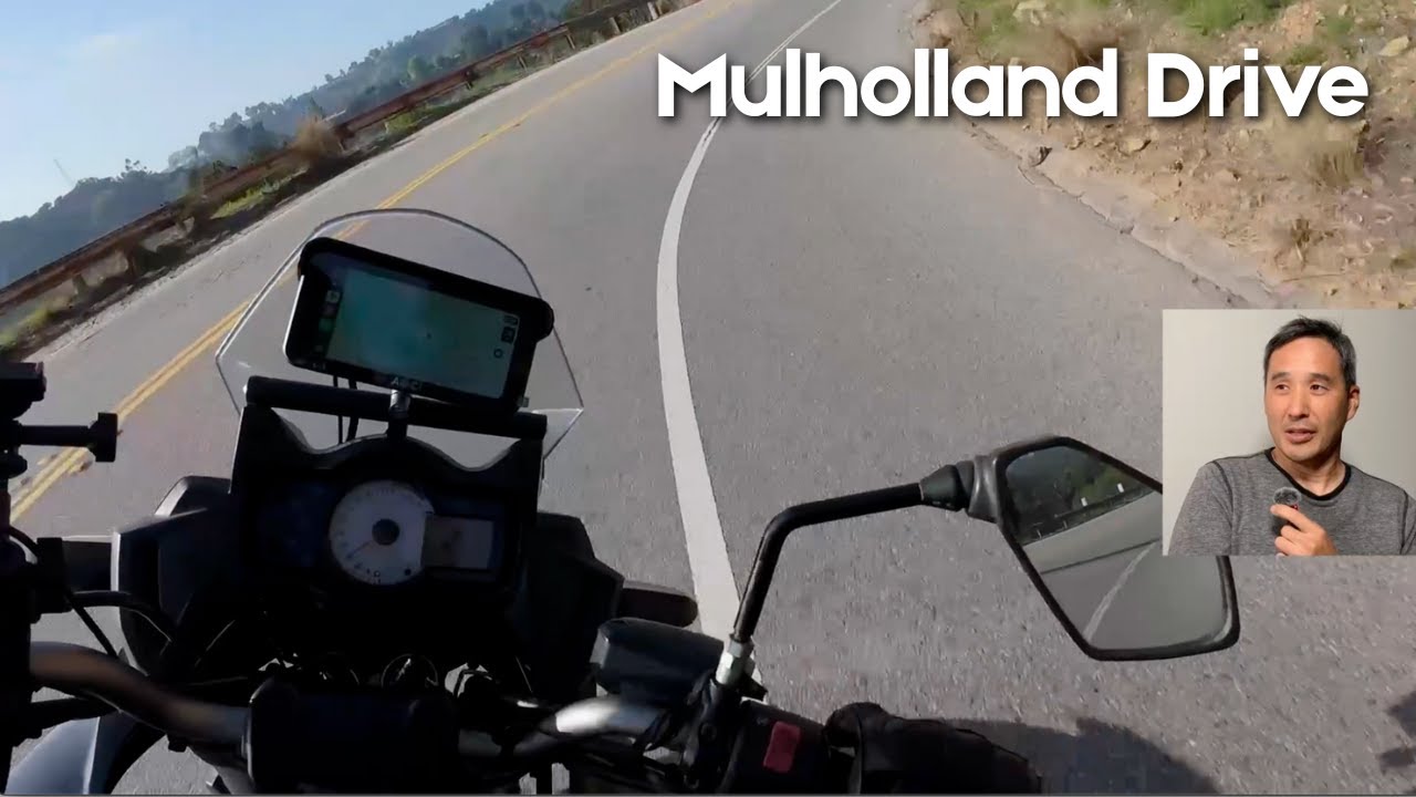 Mulholland Drive - most scenic road in Los Angeles