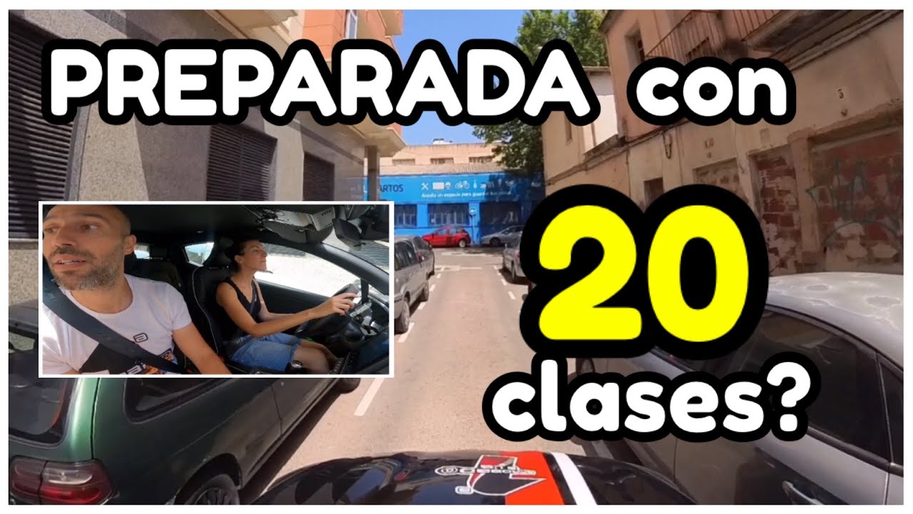 Como CONDUCE una ALUMNA con 20 clases PRÁCTICAS?? APRENDE a CONDUCIR