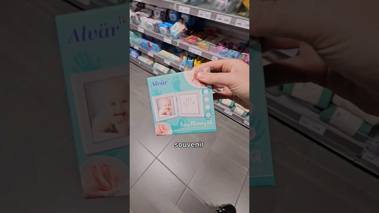 Je teste kit d'emprunte pour créer un souvenir ! 