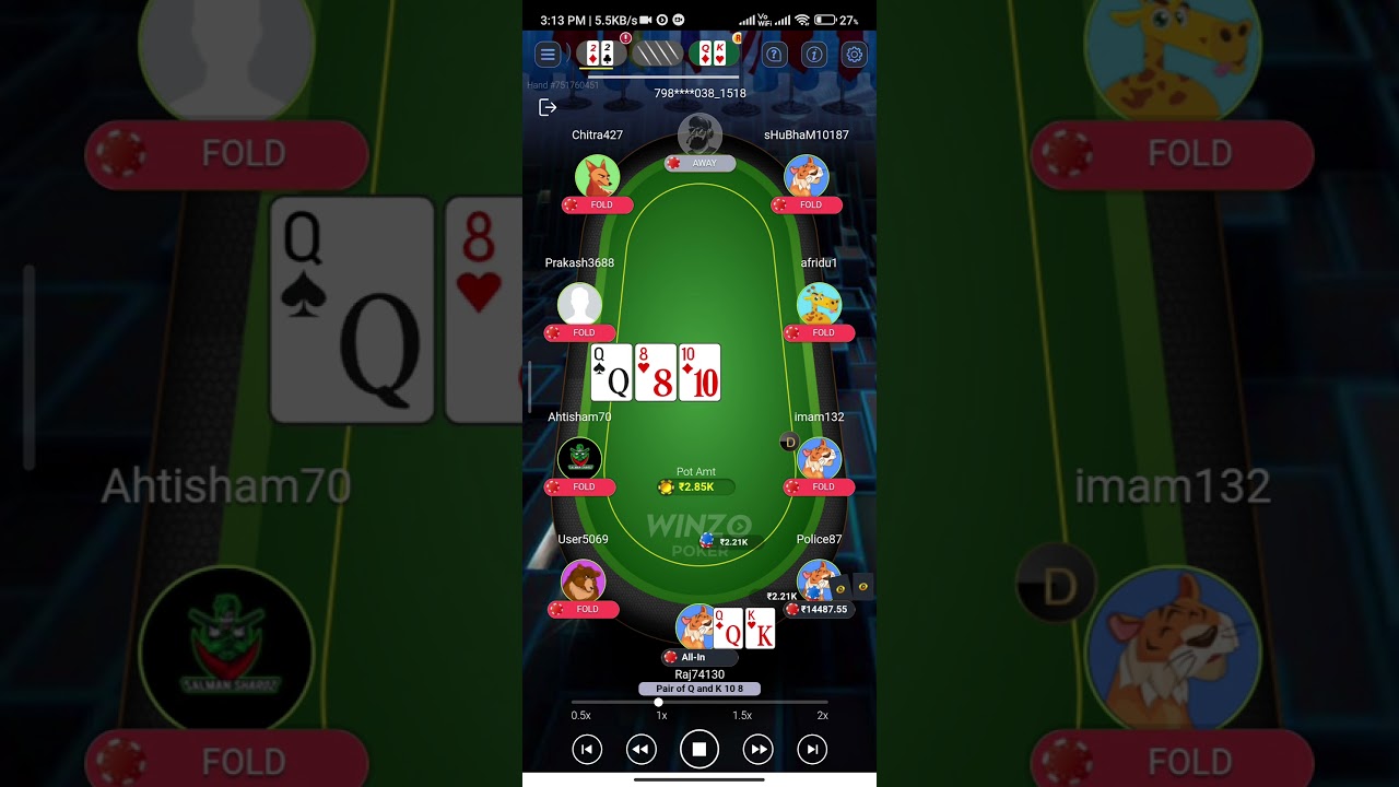 Poker with Raj😁😁😇😇