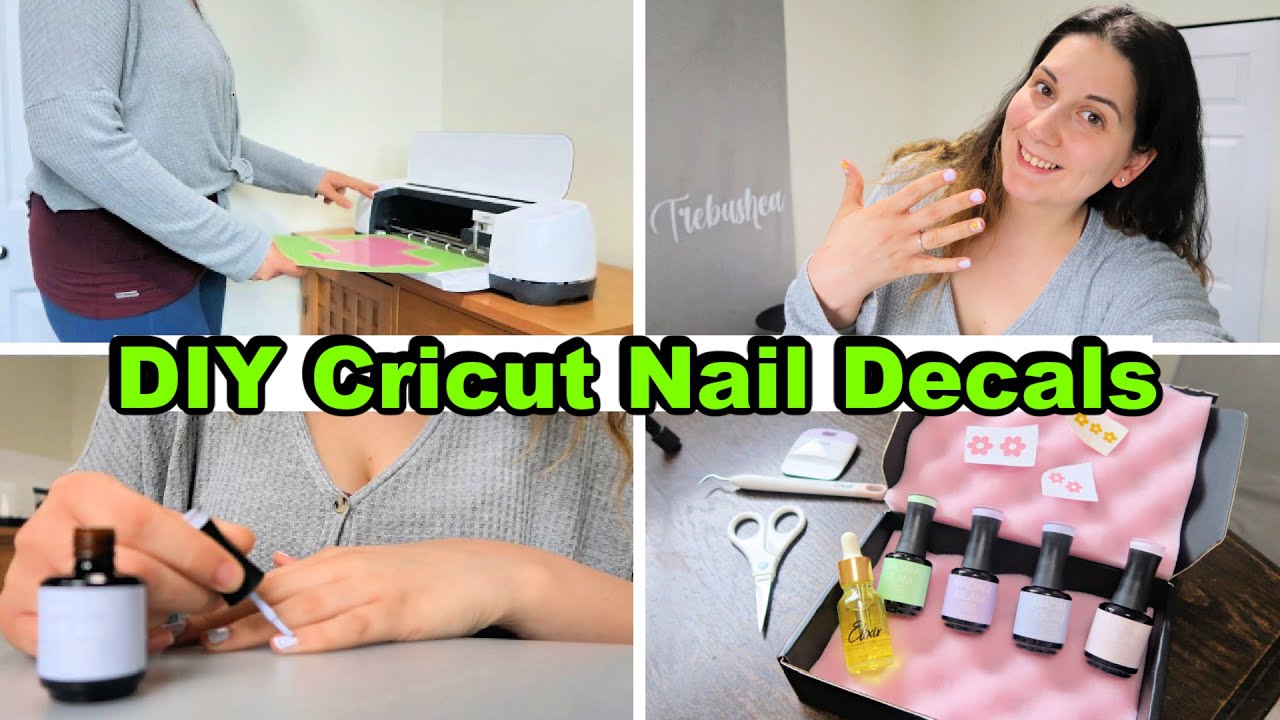 Наклейки для ногтей CRICUT Madam Glam (наклейки для лака для ногтей от моего производителя Cricut!) *Гелевые ногти Madam Glam*