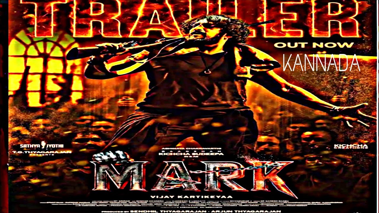 MARK TRAILER SONG (8K) KANNADA | MARK | Kichcha Sudeepa | Vijay Kartikeyaa