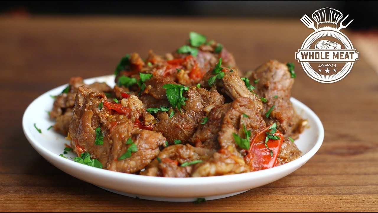 ヘヌンビリチャ（牛肉煮込み）｜Hen'omby ritra | マダガスカル肉料理｜Madagascar Cuisine |リブロースキューブロール｜ Whole Meat | ホールミート｜肉料理