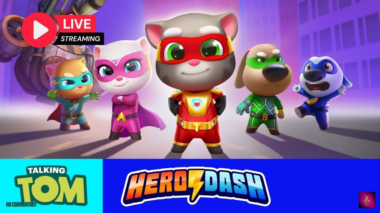 Talking Tom Hero Dash live Part 3