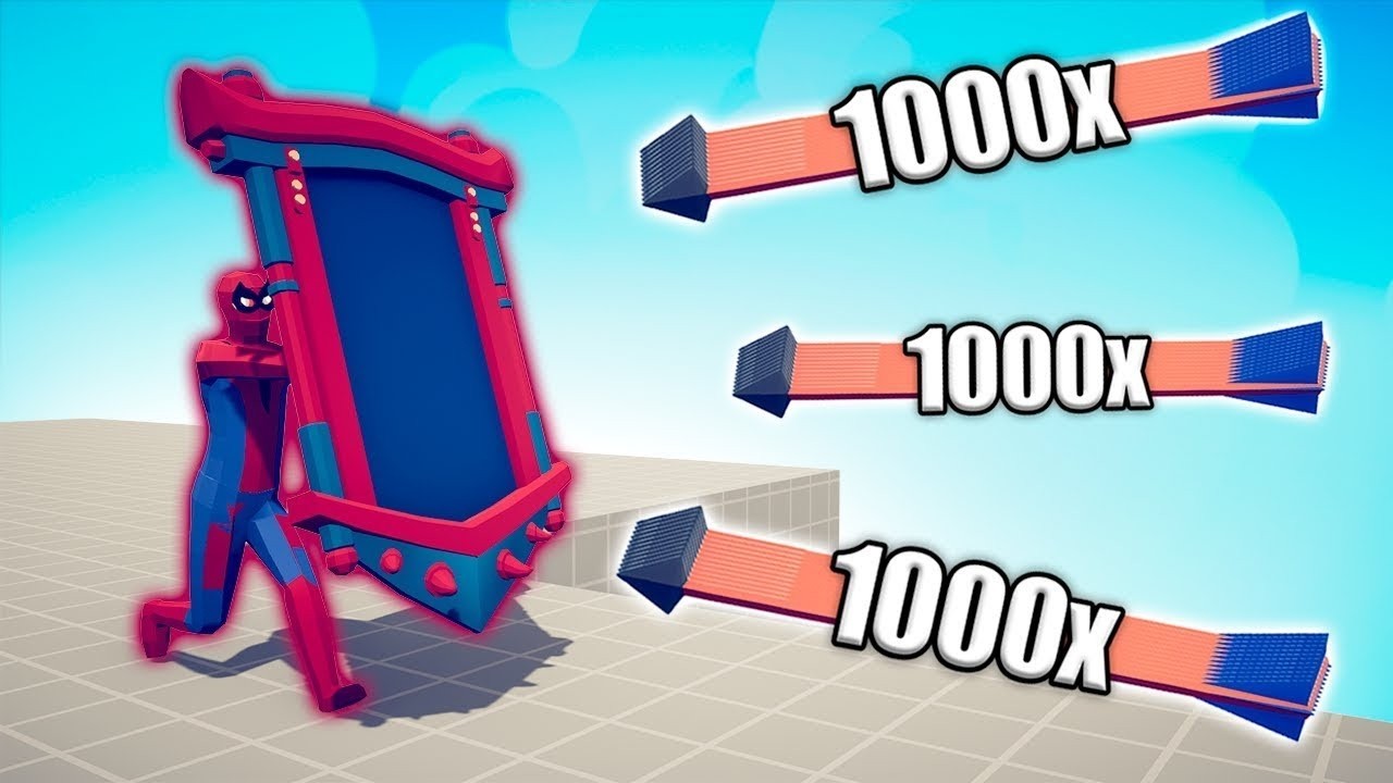 SPIDERMAN MIRROR SHIELD vs 1000x OP UNITS - TABS | Totally Accurate Battle Simulator 2026