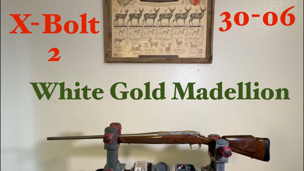 Browning X-Bolt 2 White Gold Medallion 30-06 picatinny base install
