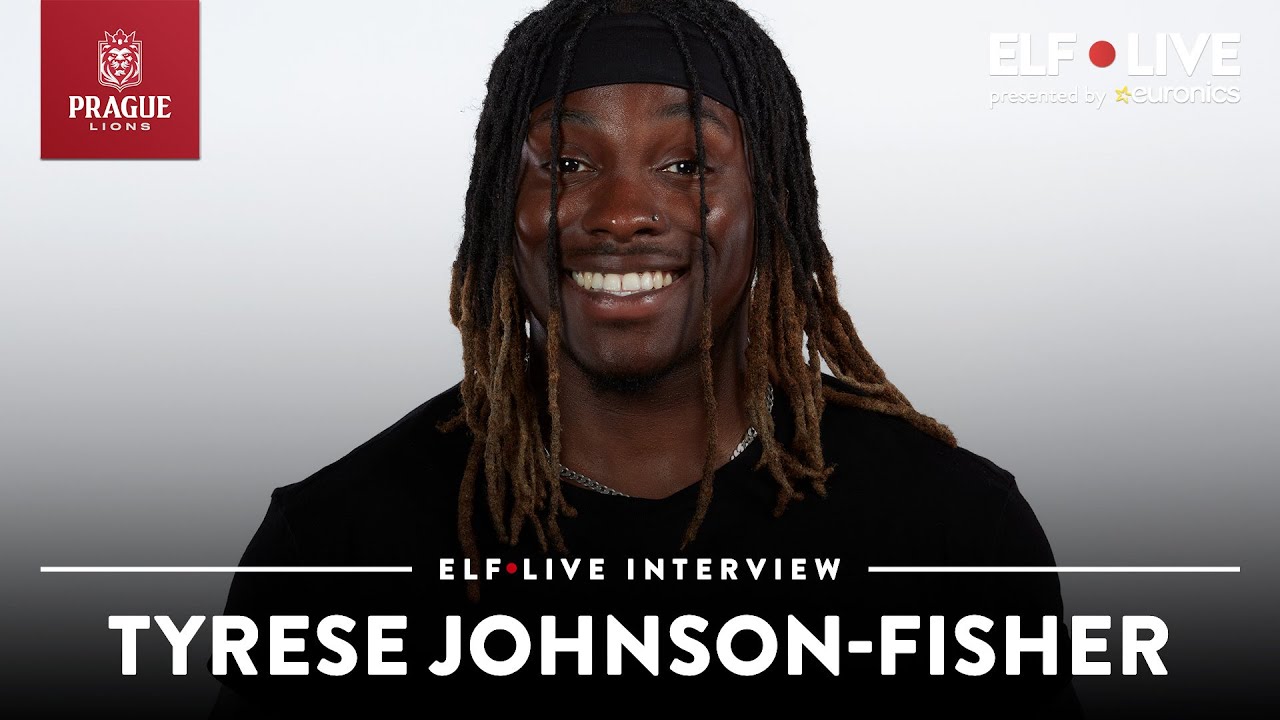 UK National Tyrese Johnson-Fisher signs with the Prague Lions | ELF Live Clips presented by Euronics