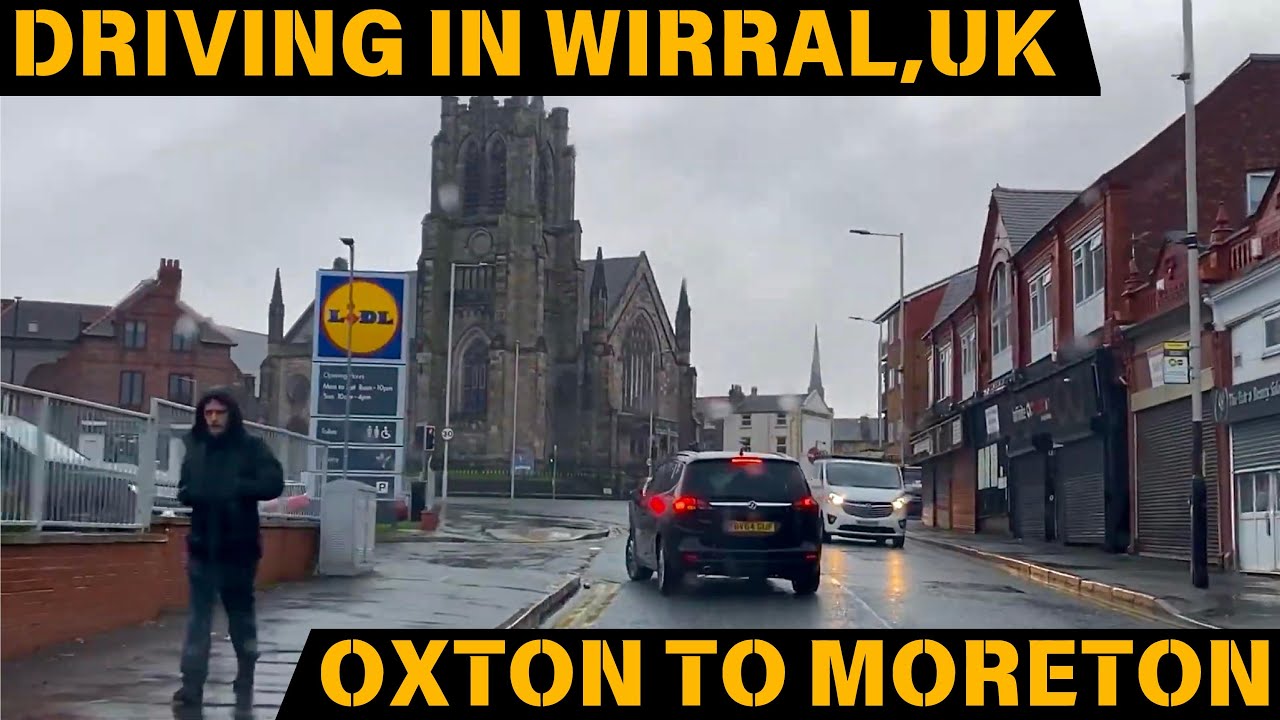 Driving from Oxton Road, Birkenhead to Moreton, Wirral | #drive #driving #drivingvlogs #drivingvideo