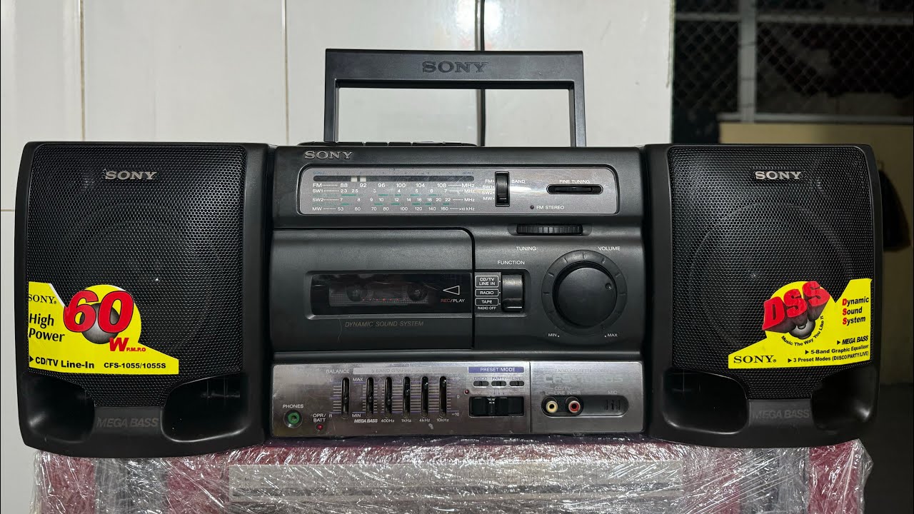 Sony CFS -1065S -số sơ ri 513780-liên hệ Thuỳ Audio Sài Gòn 0945019268.