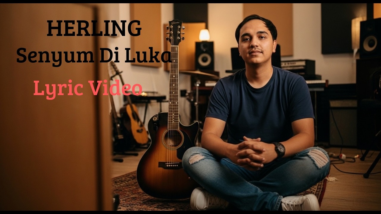 Herling - Senyum Diantara Luka (Official Lyric Video)
