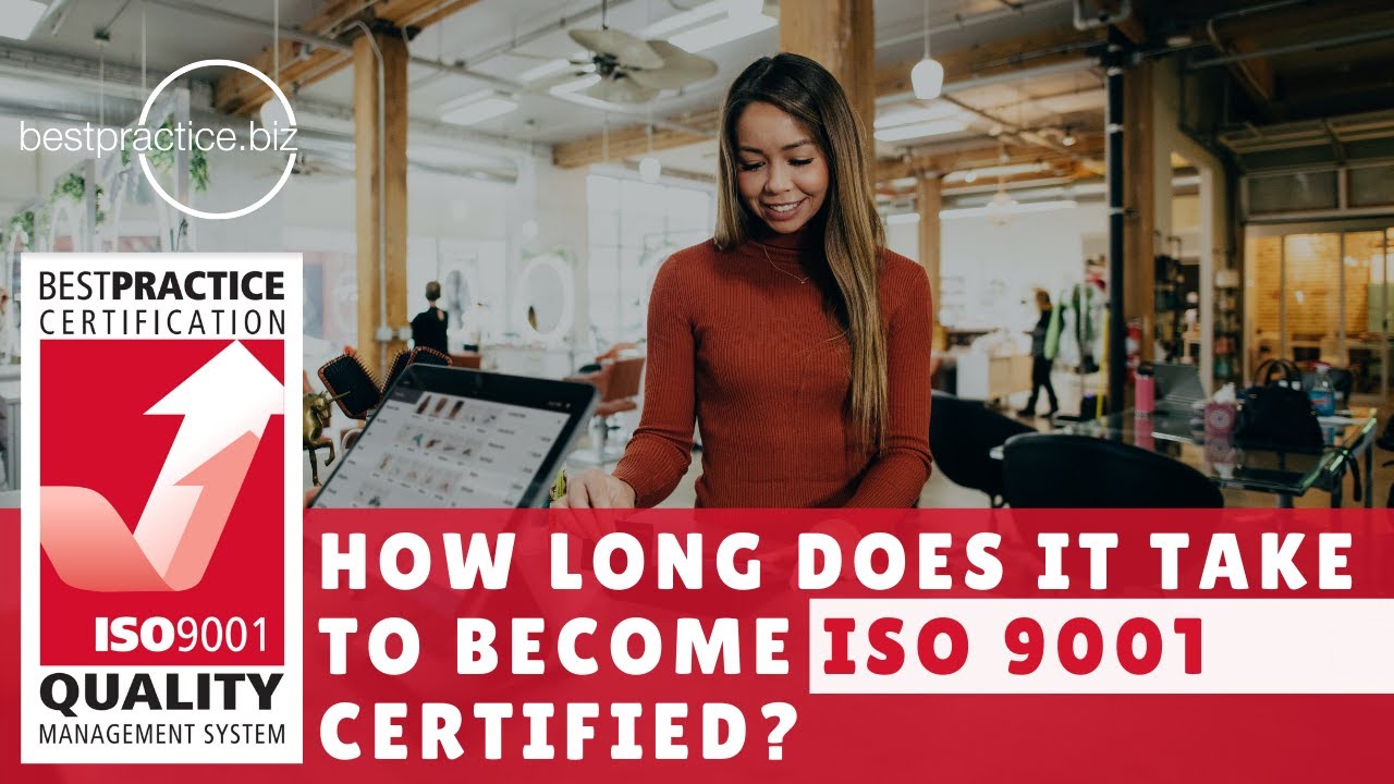 Сколько времени занимает получение сертификата ISO 9001?