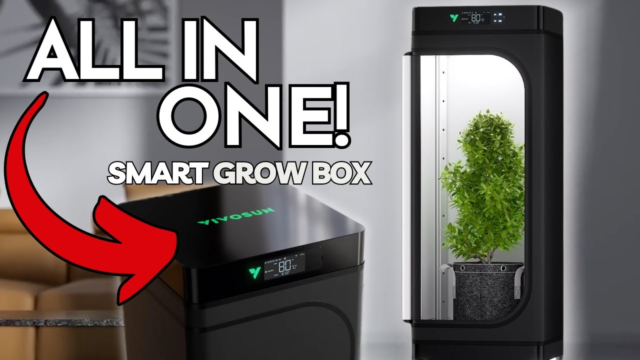Стоит ли покупать умный гроубокс All-In-One? | Обзор умного гроубокса Vivosun VGrow