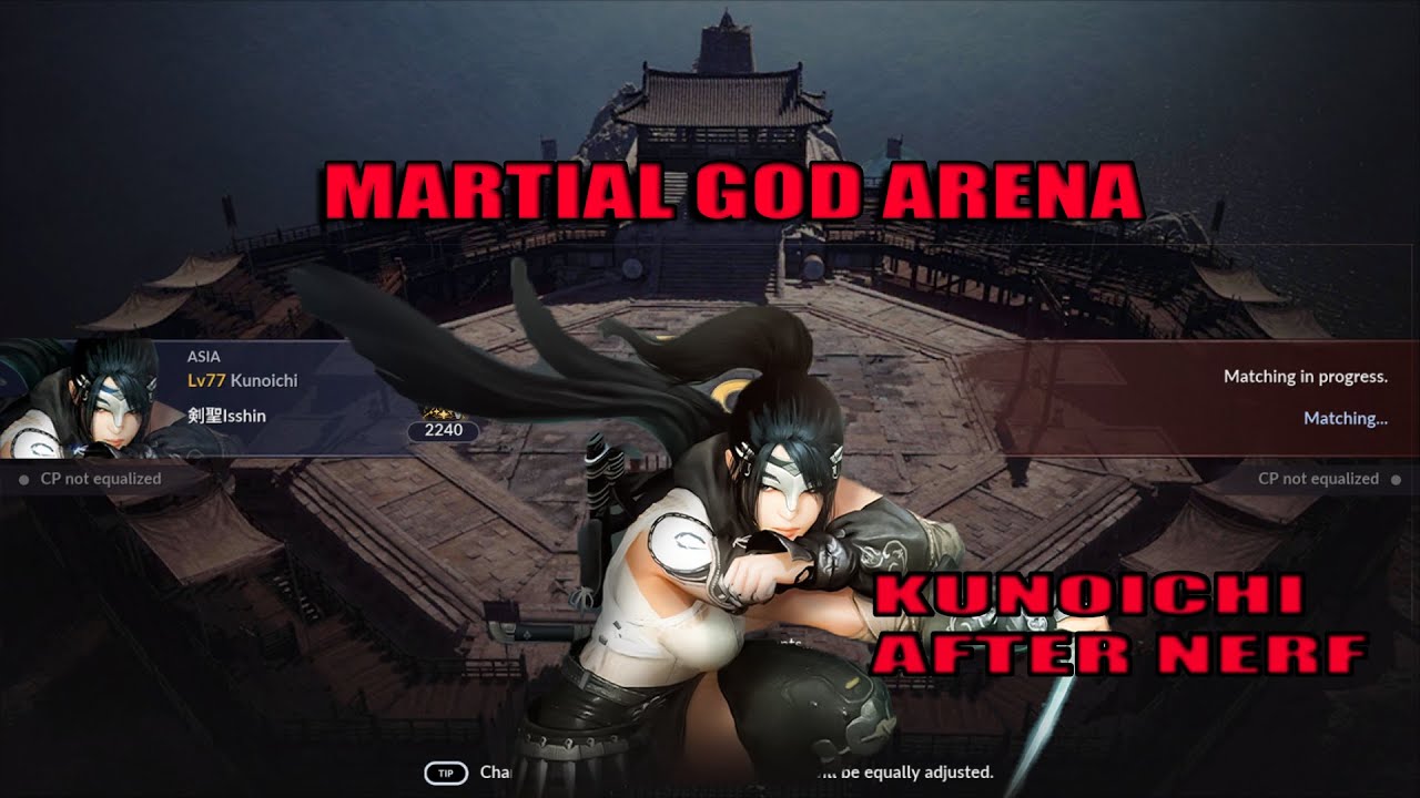 Martial God Arena Kunoichi After Nerf | Kunoichi PVP | Black Desert Mobile