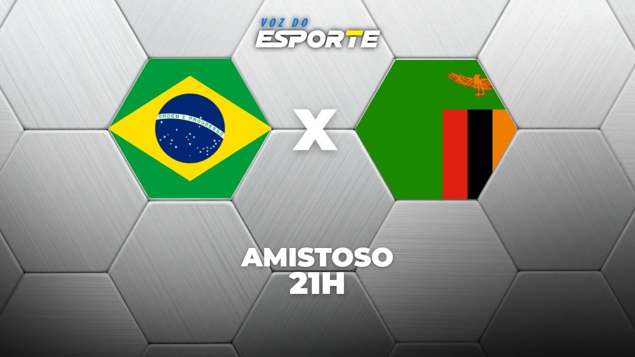 BRASIL X Z&Acirc;MBIA - AO VIVO | AMISTOSO &ndash; 14/04/2026