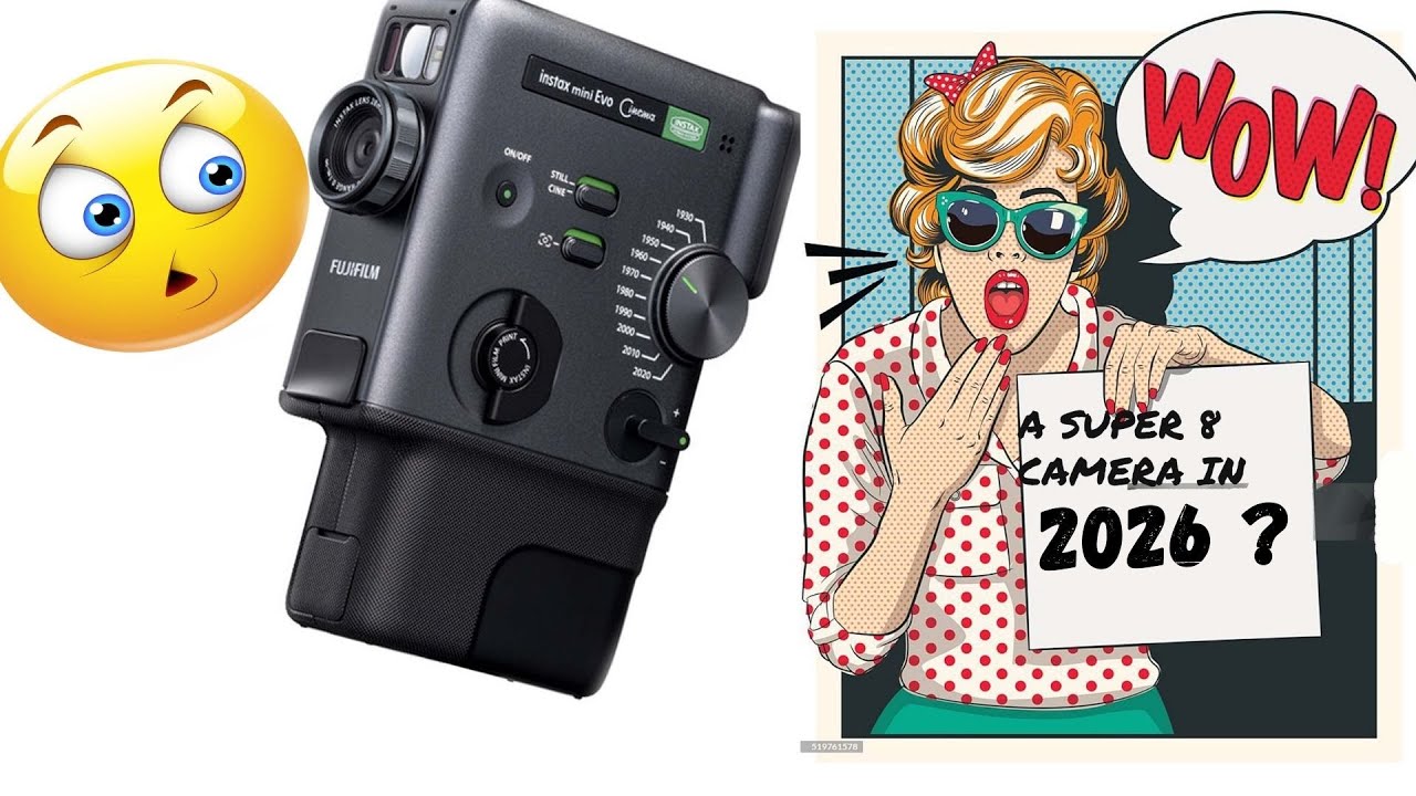 Новая, необычная ретро-камера Fujifilm 