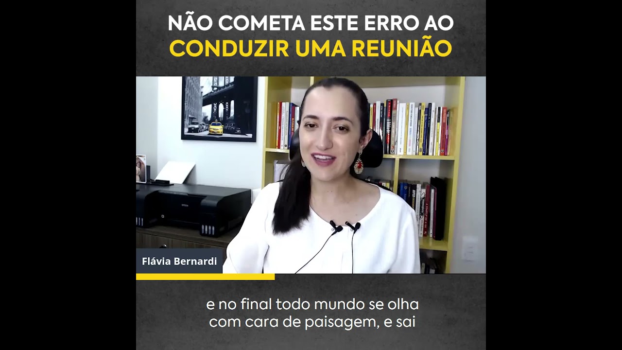 N&atilde;o cometa este erro ao conduzir uma reuni&atilde;o