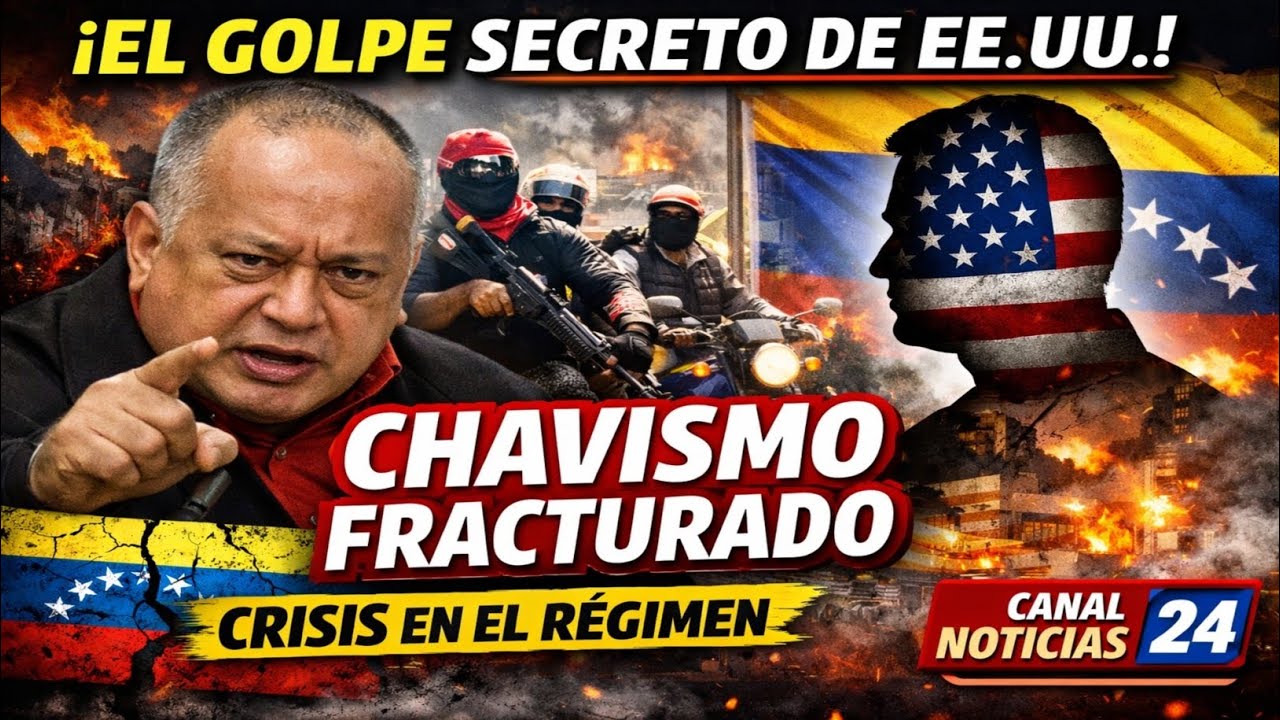 Diosdado y los colectivos tiemblan: el arma secreta de Estados Unidos que fracturó al chavismo