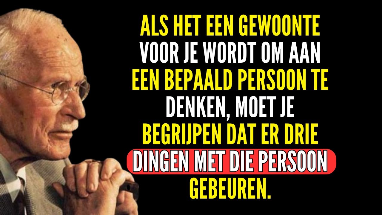 WANNEER JE VOORTDUREND AAN EEN BEPAALD PERSOON DENKT, BEGINNEN DEZE DINGEN MET HEM TE GEBEUREN.