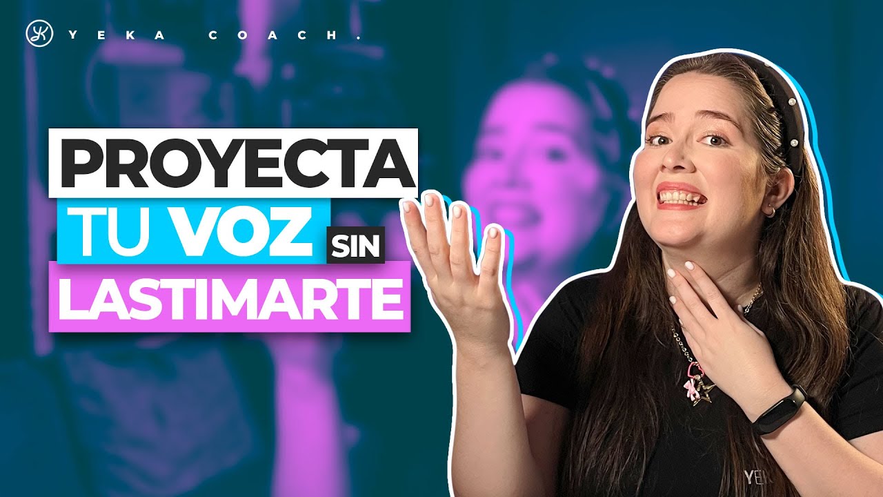 APRENDE A CANTAR CON POTENCIA SIN ESFUERZO | EJERCICIOS PARA PROYECTAR LA VOZ SIN LASTIMARTE