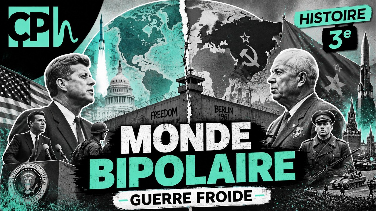 Un monde bipolaire au temps de la guerre froide