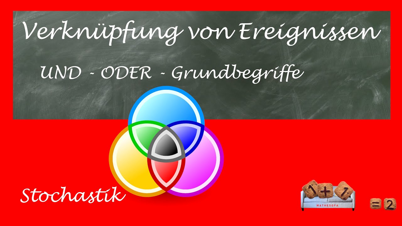 Verknüpfung von Ereignissen | Die Grundlagen in aller Kürze