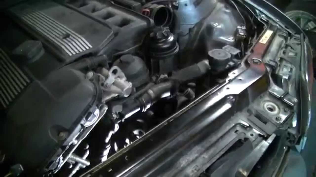 BMW Coolant Expansion Tank and Transmission Thermostat DIY
