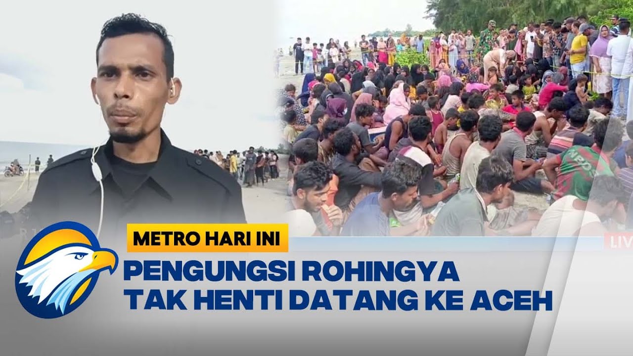 Lagi, Ratusan Pengungsi Rohingya Masuk Aceh
