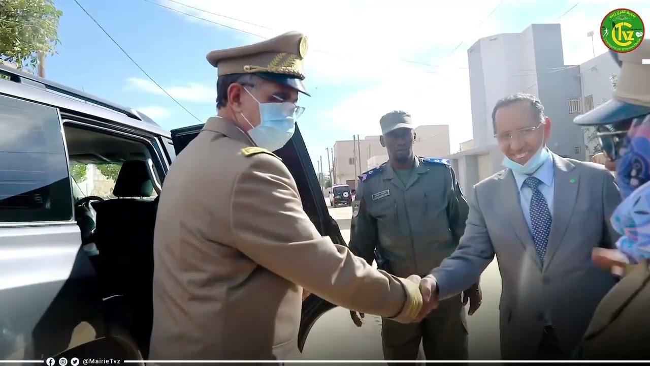 جوانب من الزيارة  الميدانية التي قام بها والي ولاية نواكشوط الغربية رفقة عمدة بلدية تفرغ