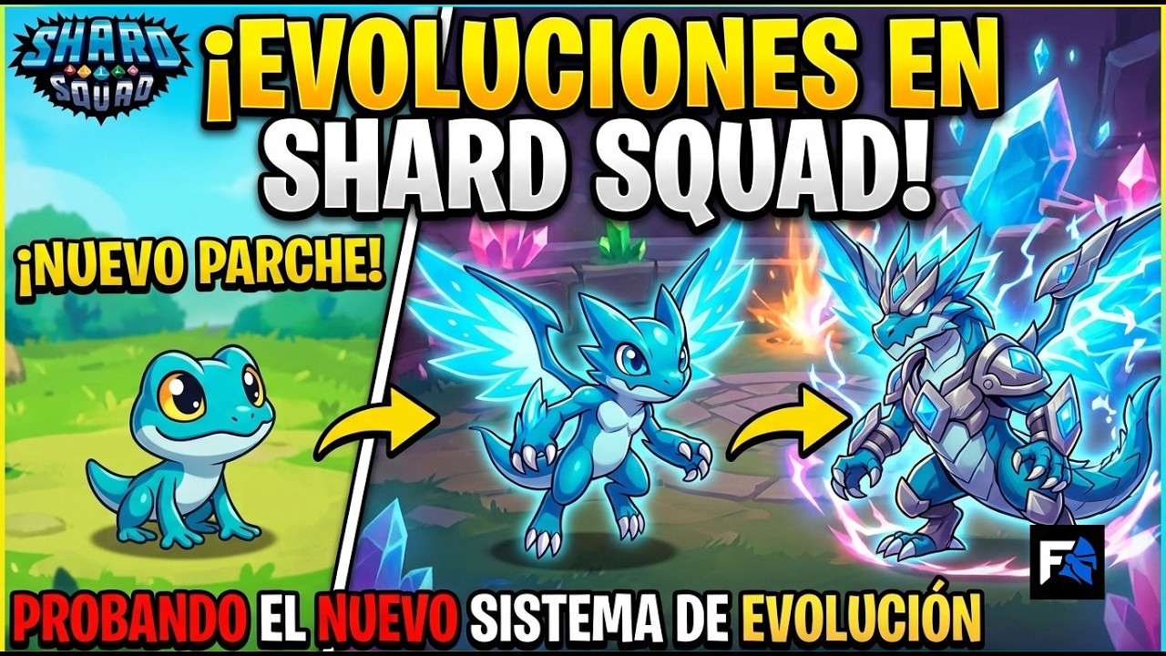 SHARD SQUAD - Testing the new update with evolutions! English Gameplay