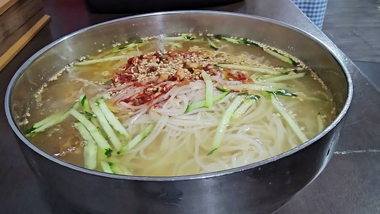 부산 부평동 남포국수 냉국수