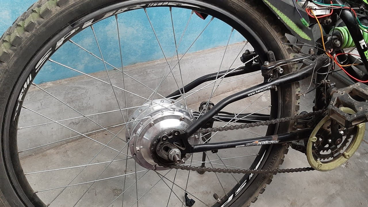 36v Electric Cycle || Top Speed 40Km/h || 350W Hub Motor Cycle || High Speed Electric Cycle