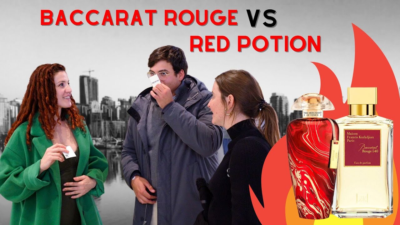 Maison Francis Kurkdjian Baccarat Rouge vs Merchant of Venice Red Potion | Fragrance Battle