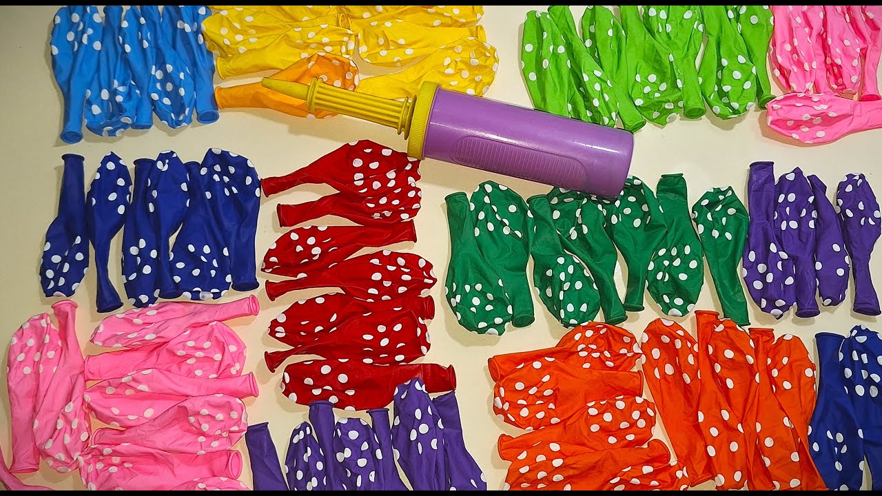 🏆 Colorful Balloon Show LIVE | Satisfying ASMR 🎈