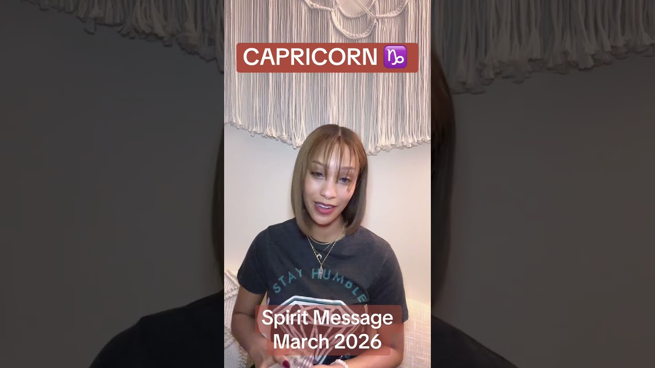 CAPRICORN TAROT READING | Spirit Message | March 2026 #tarot #tarotreading #capricorn  