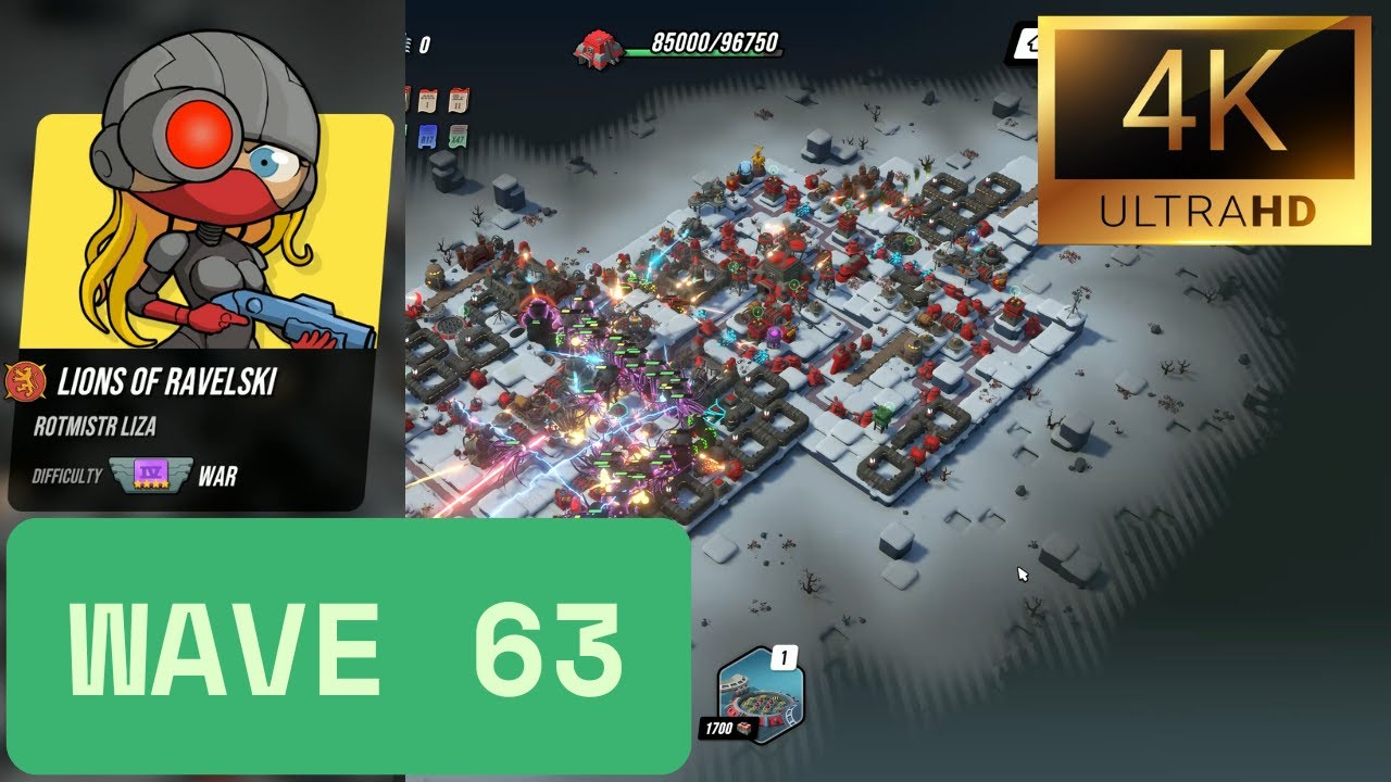 Tower Dominion: Wave 63 Max Difficulty