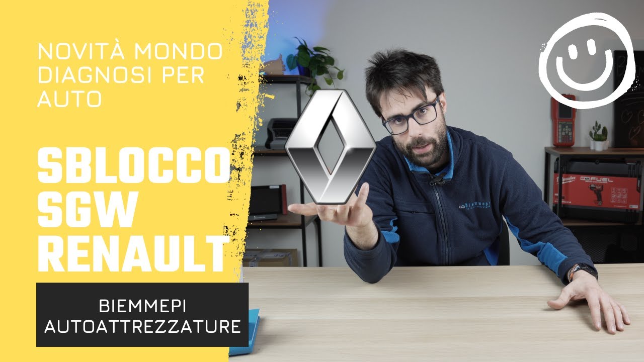 Come funziona lo sblocco SGW Renault-Dacia con gli strumenti diagnosi Launch, Mahle-Brianbee e TEXA