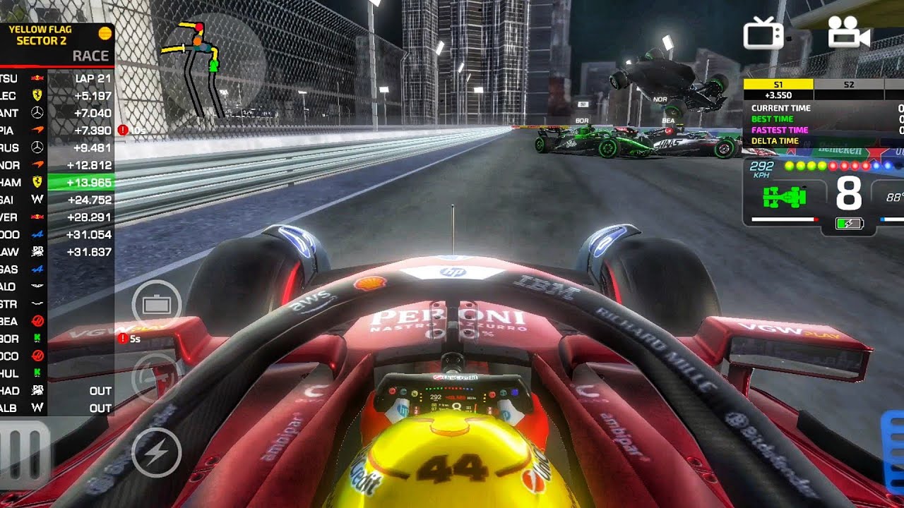 Monoposto 2025 Career Mode R18: Pure Chaos & Dirty Driving... This Race Was INSANE! 🫣