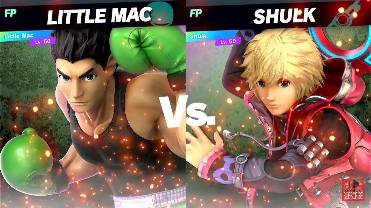 Super Smash Bros Ultimate Amiibo Fights EX Little Mac vs Shulk
