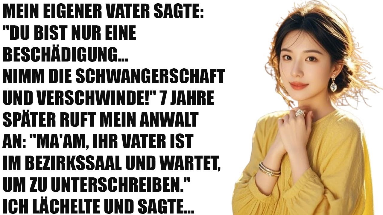 „Du bist eine Last!“— Schwanger rausgeworfen  7 Jahre später kaufte ich seine Schulden
