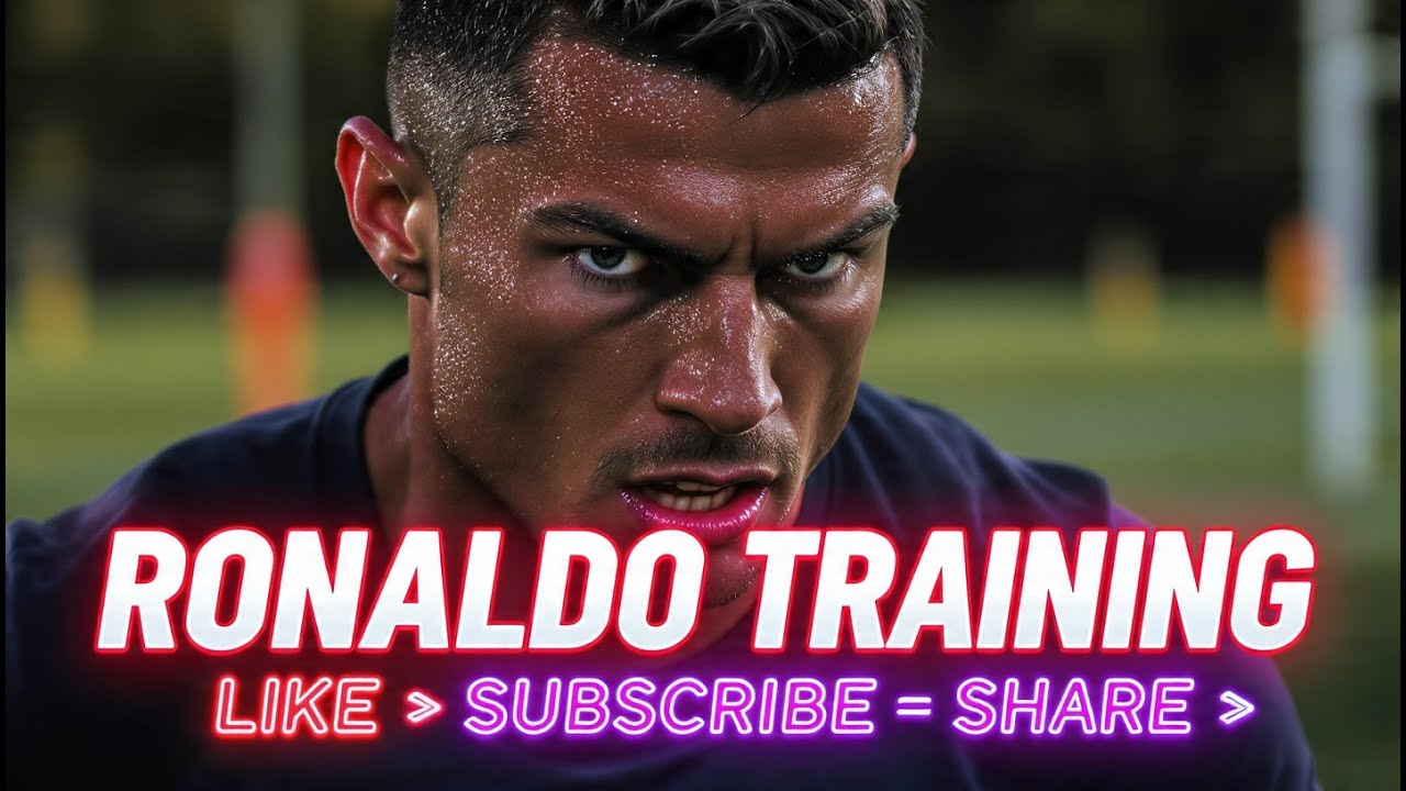 Cristiano Ronaldo Training Story | Ronaldo Football Practice Motivation | 4K AI Prompts
