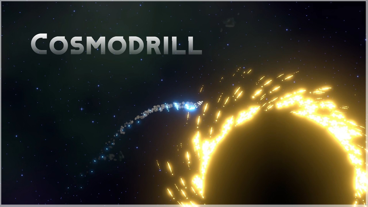 Cosmodrill - Open Universe Space Sim & Planet Miner