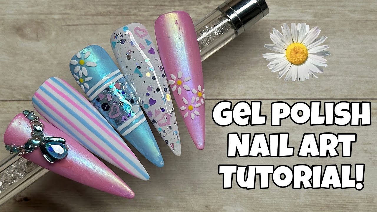Gel Polish Nail Art Tutorial | Madam Glam | Nail Sugar