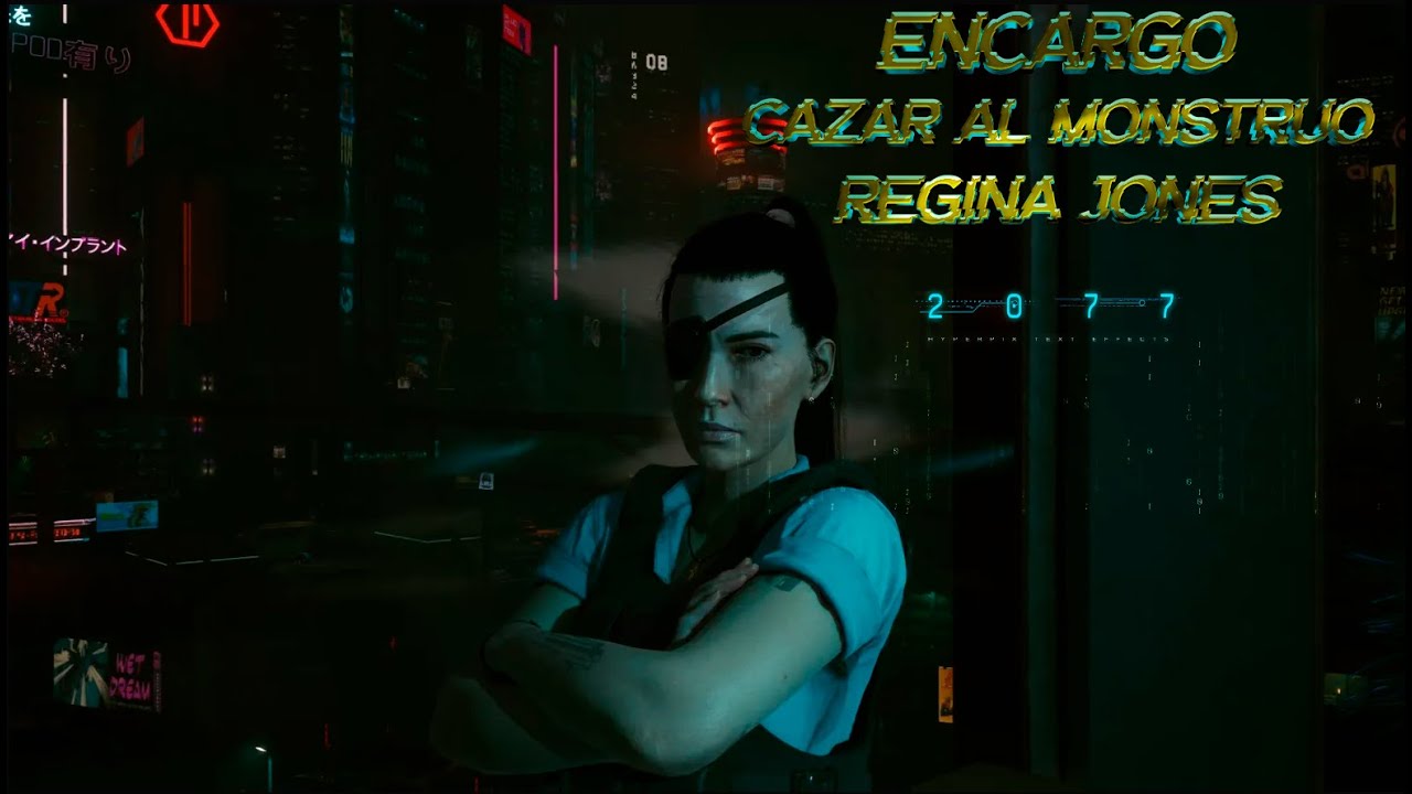 Encarhgo Regina Jones Cazar Al Monstruo