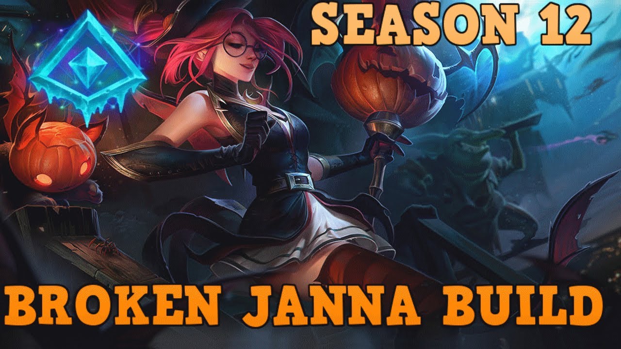 JANNA IS BROKEN (Season 12) - New build 58%+ win rate!