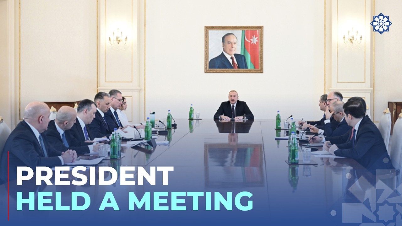 President chaired meeting the unified action plan on &ldquo;Azerbaijan's New Digital Architecture&rdquo;