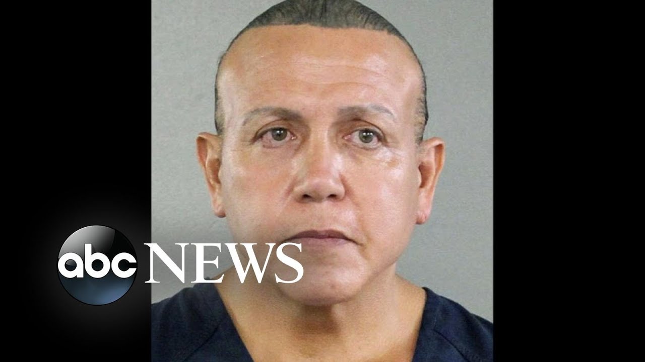 Man charged with 5 federal crimes in suspected package bombs case