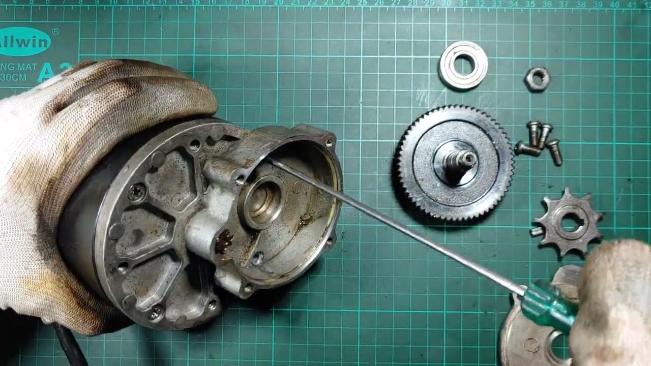 250w,24v Dc Motor Inside//250w electric cycle conversion motor.