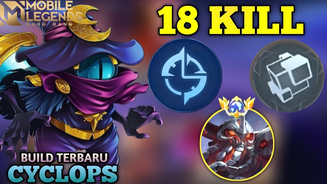 MANIAC🔥CYCLOPS NO COOLDOWN DESTROY BANE GOLDLINE META | BEST BUILD CYCLOPS 2025 - Mobile Legends