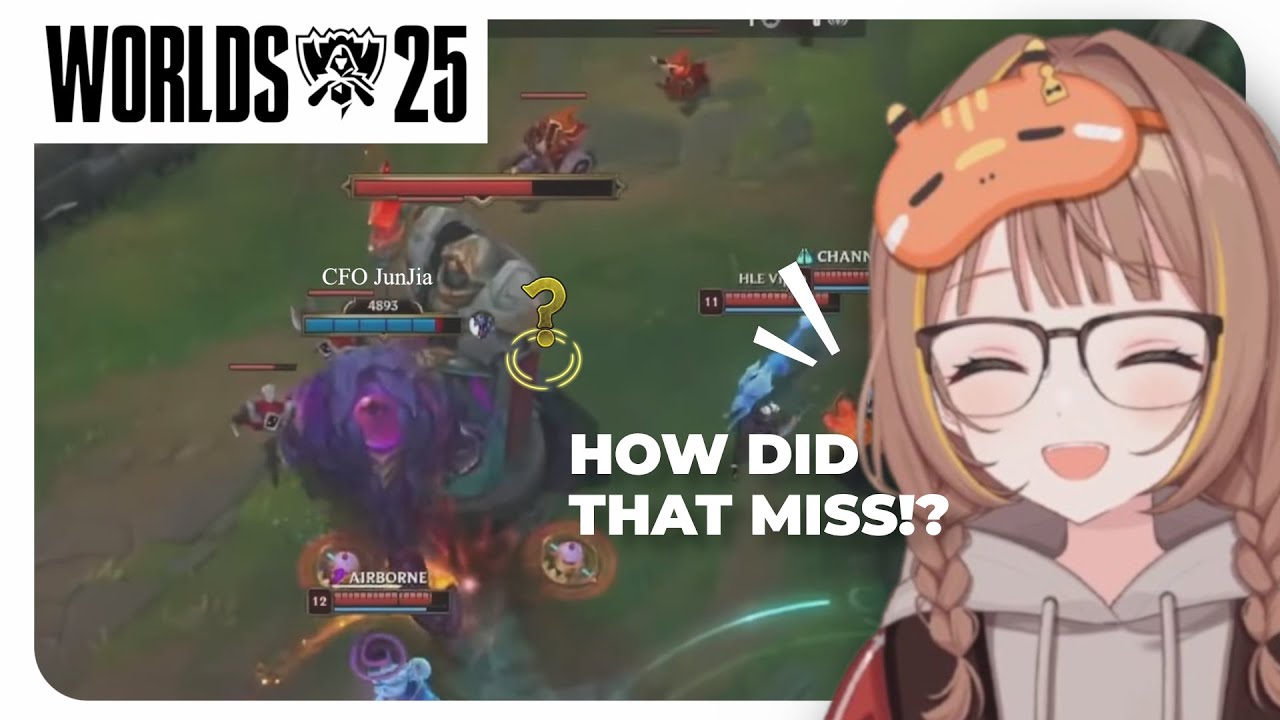 【WORLDS 2025】Sendo Yuuhi Reacts to JunJia Chaotic Herald Moment CFO VS HLE【Vspo!/League of Lagends】