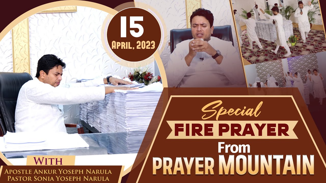 LIVE HEALING PRAYER HOUR FROM PRAYER MOUNTAIN (15-04-2023) || Ankur Narula Ministries